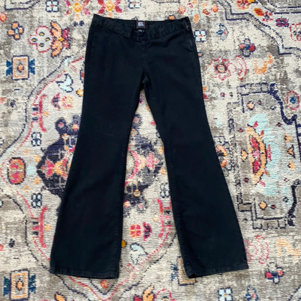 Black BDG low rise pants